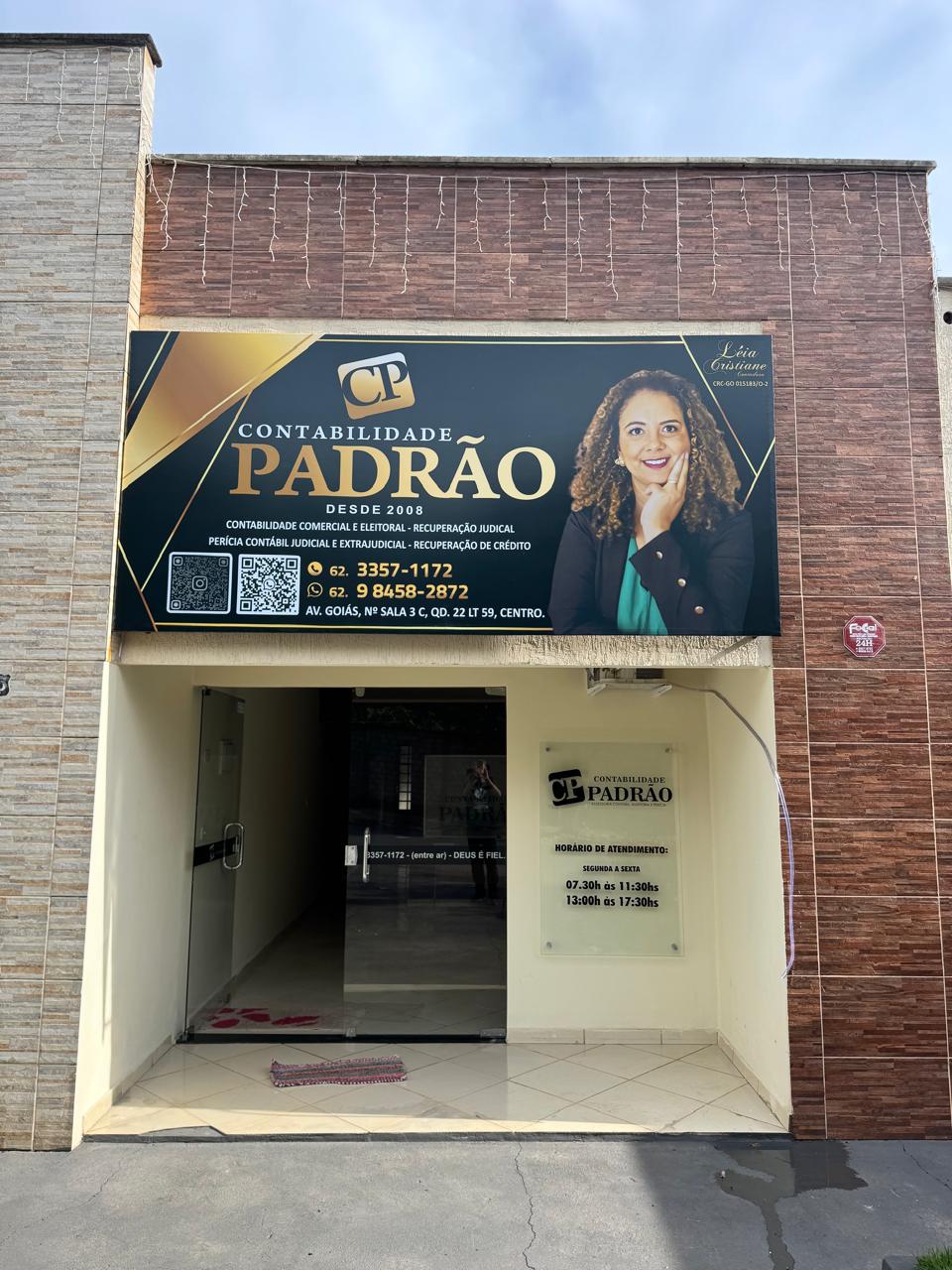 Fachada Contabilidade Padrão — Uruaçu/GO